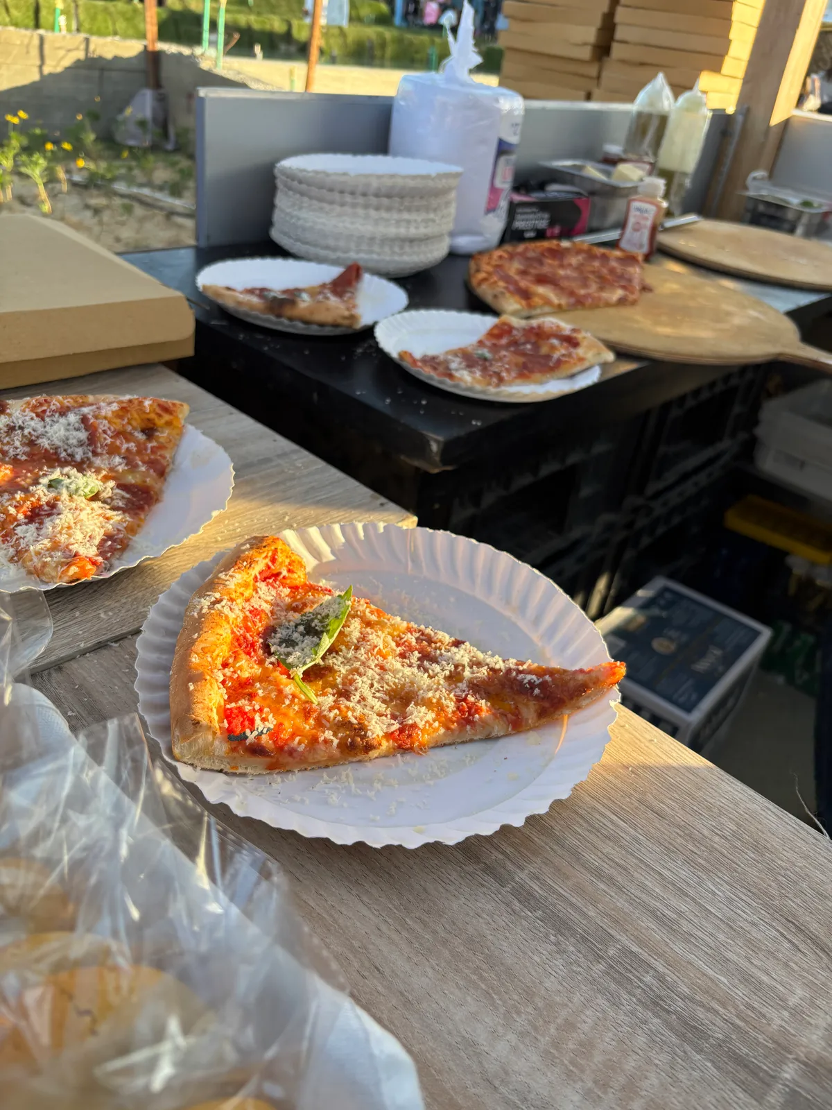 Slow Supply pizza close-up